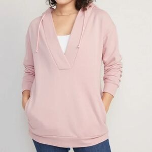 Old Navy Maternity Cross-Front Nursing Pullover Hoodie Size S